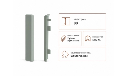 Zakończenia STIQ XL 810 lewe+prawe SZAŁWIA