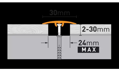 Profil dylatacyjny SM1 Arbiton kolor 1,86 m
