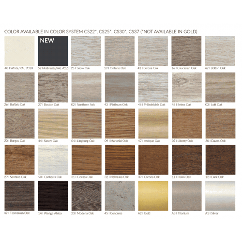 Profil uniwersalny Arbiton CS22 kolor 1,86 m