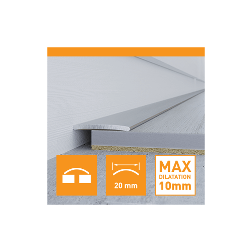 Profil dylatacyjny PRO20 Arbiton srebrny 1,86 m